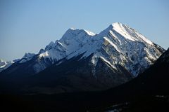 04 Goat Range Close Up Stretches to Goatview Peak From Viewpoint on Mount Norquay Road In Winter.jpg